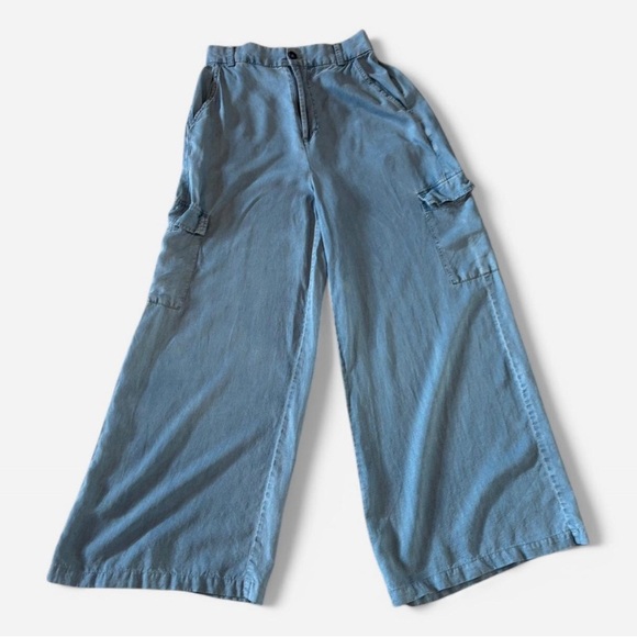 Walter Baker Blue Wide Leg Jeans - Picture 3 of 8